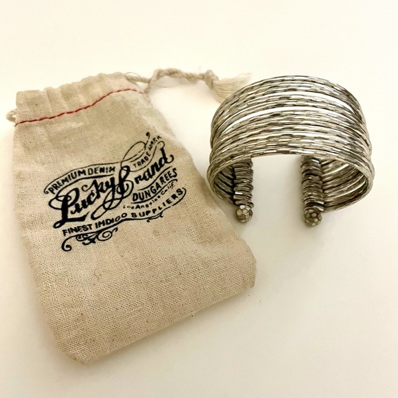 LUCKY BRAND SIlver Cuff Bracelet - Picture 1 of 7